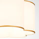 Belinder 6 Light 30 inch Non-Lacquered Brass Pendant Ceiling Light