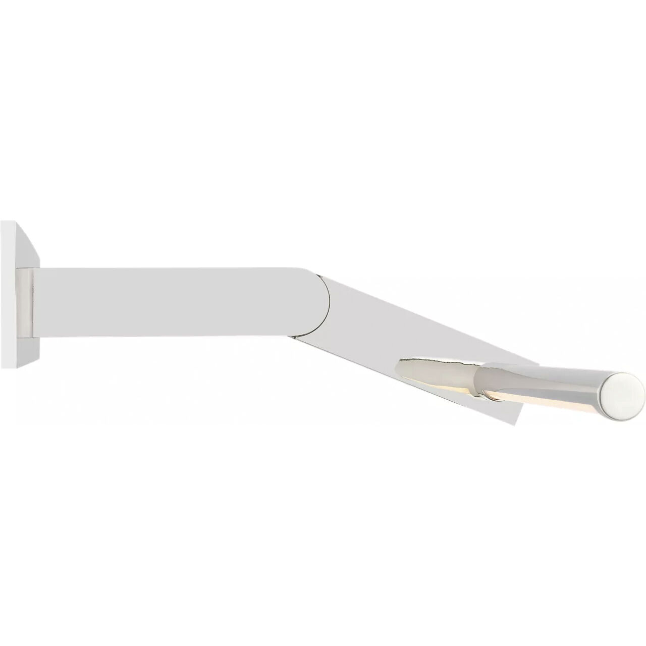 Kelly Wearstler Axis 30 watt 31.5 inch Polished Nickel Pivoting Library Light Wall Light