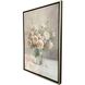 Romantic Bouquet Pink and Green and Beige and Neutral Canvas, Propac