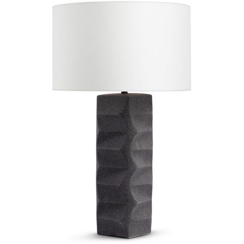 Bond 28 inch 150.00 watt Charcoal Textured Table Lamp Portable Light