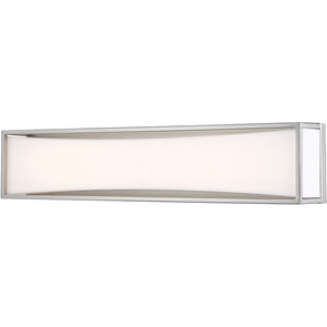 Baden LED 24 inch Brushed Nickel Bath Vanity Wall Light