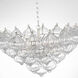 Julie Neill Caselli LED 35.5 inch Burnished Silver Leaf Basket Chandelier Ceiling Light
