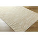 Marseille 108 X 72 inch Sage/Nickel Handmade Rug in 6 x 9