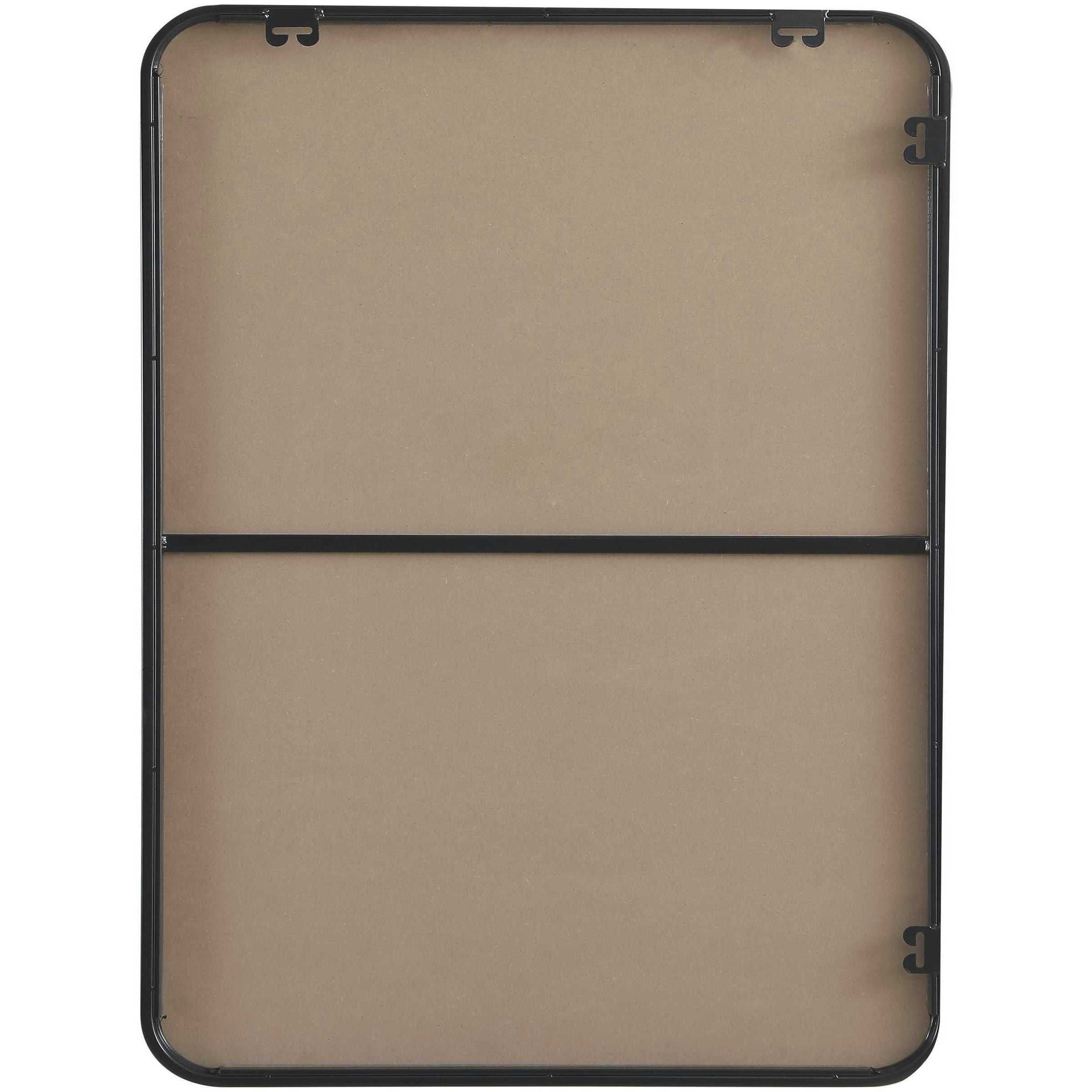 Remy 32 X 24 inch Black Mirror