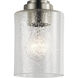 Winslow 1 Light 4.25 inch Brushed Nickel Mini Pendant Ceiling Light