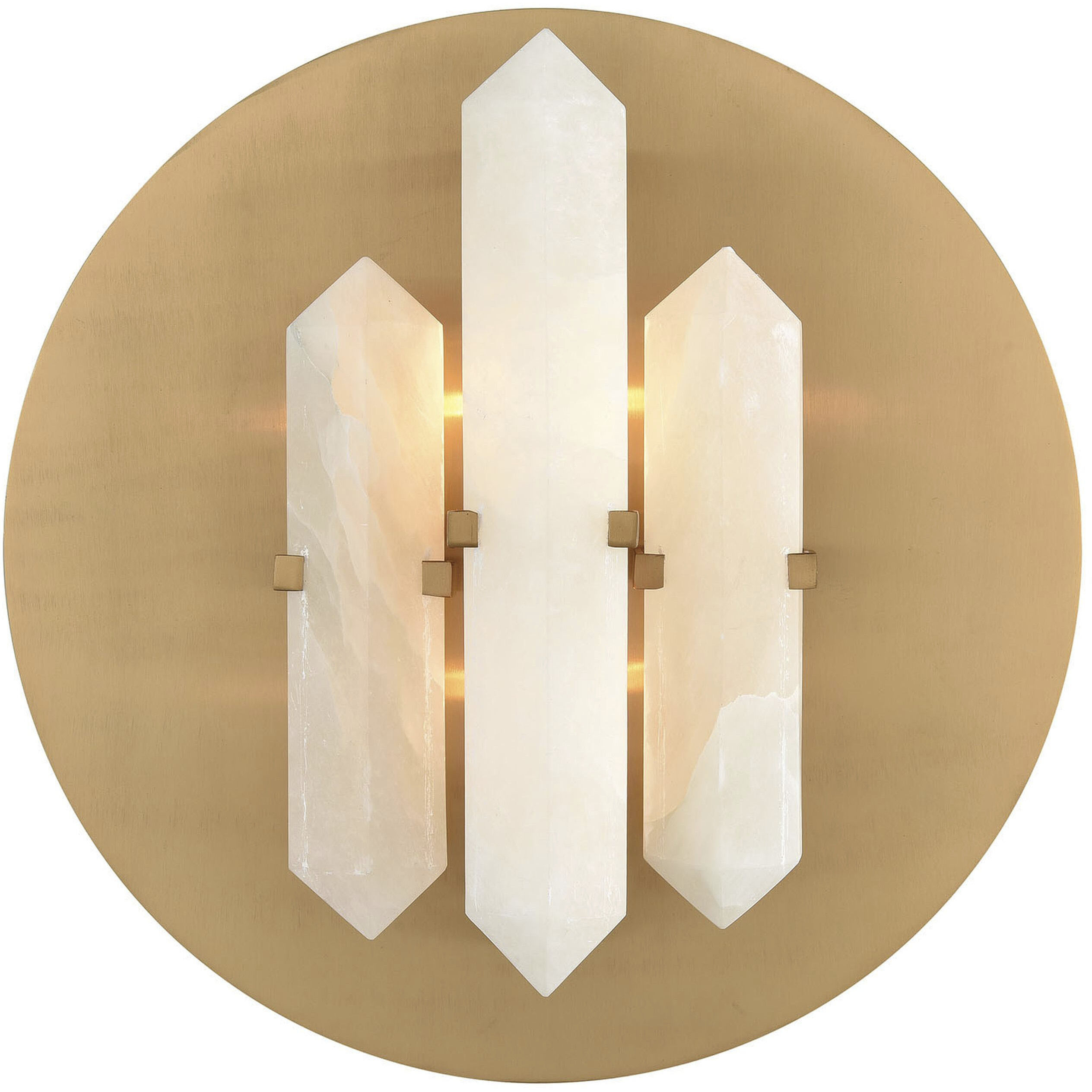 Annees Folles 2 Light 14 inch White Sconce Wall Light
