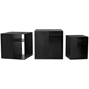 Gropius Cubes 51 X 20 inch Matte Black Console