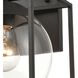 Cubed 1 Light 11 inch Charcoal Outdoor Wall Sconce