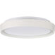 Lumea 15.5 inch Matte White Flush Mount Ceiling Light