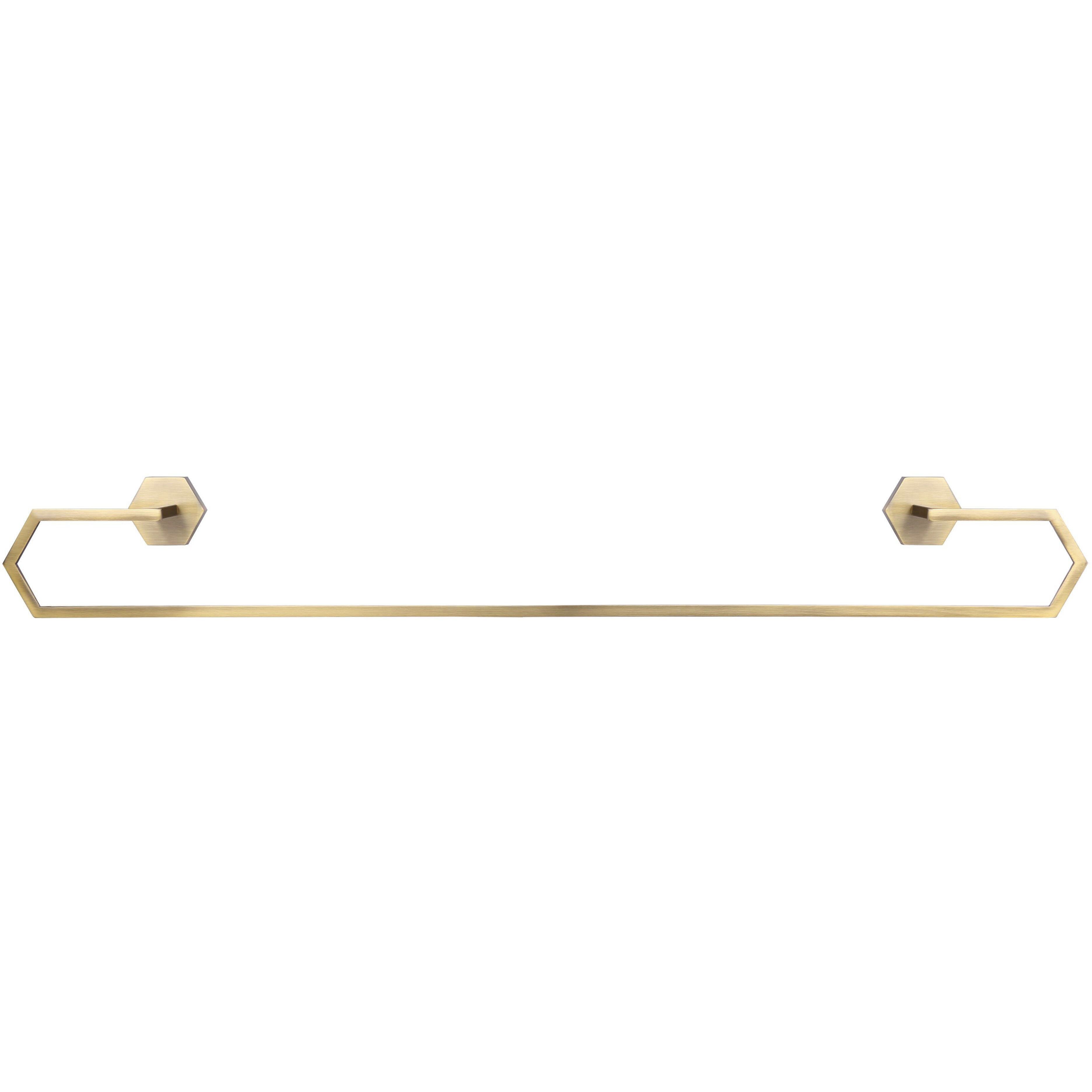 Atalee 36 inch Gold Towel Bar