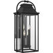 Sean Lavin Wellsworth 4 Light 26.88 inch Textured Black Outdoor Wall Lantern