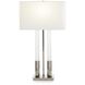 Gemini 32 inch 150.00 watt Polished Nickel Table Lamp Portable Light