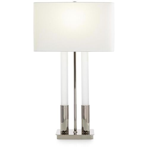Gemini 32 inch 150.00 watt Polished Nickel Table Lamp Portable Light