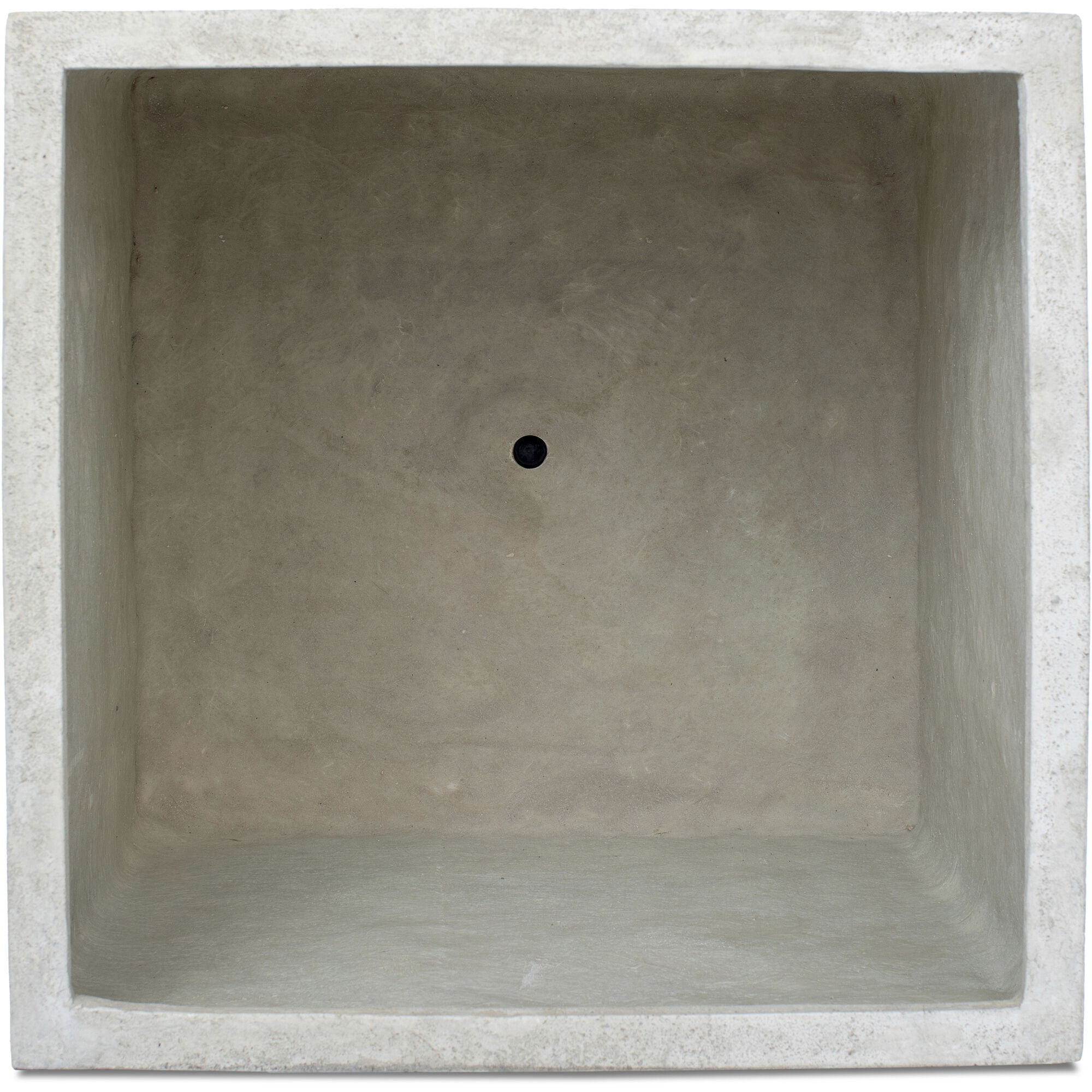 Alona Beige Taupe Cube Planter