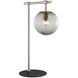 Lencho 21 inch 25.00 watt Brushed Nickel Table Lamp Portable Light