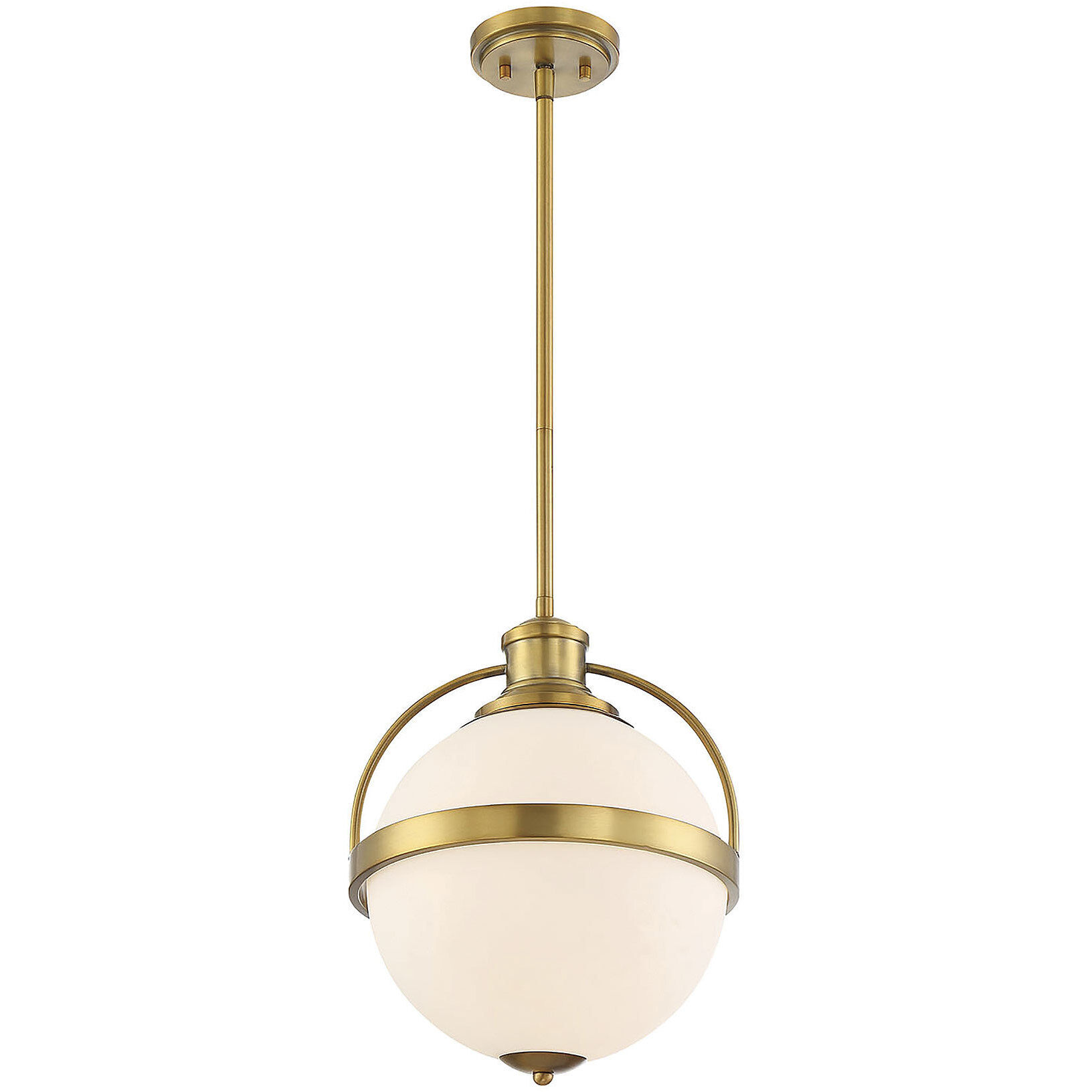 Westbourne 1 Light 12.75 inch Warm Brass Pendant Ceiling Light, Essentials