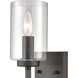 West End 1 Light 4.25 inch Oil Rubbed Bronze Sconce Wall Light