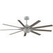 Odyn Custom Matte White Fan Motor, Blades Sold Separately