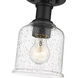 Bryant 1 Light 5.5 inch Matte Black Flush Mount Ceiling Light