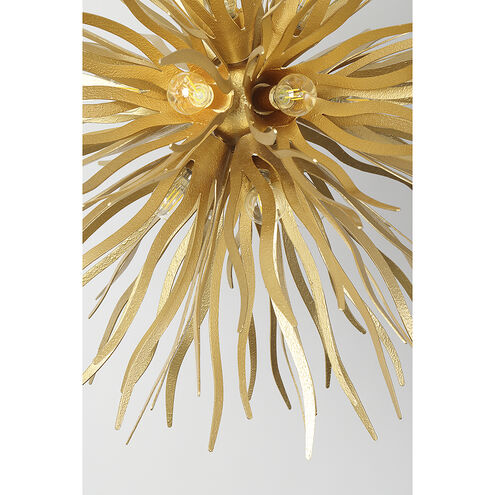 Killiam 16 Light 36 inch Cavalier Gold Pendant Ceiling Light