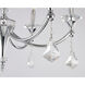 Canada 6 Light 27 inch Chrome Chandelier Ceiling Light