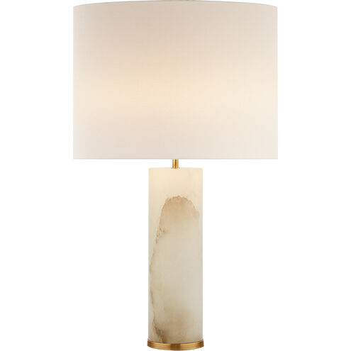 AERIN Lineham 29.5 inch 60.00 watt Alabaster Table Lamp Portable Light