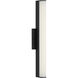 Cavitt LED 18 inch Midnight Black Vanity Light Wall Light