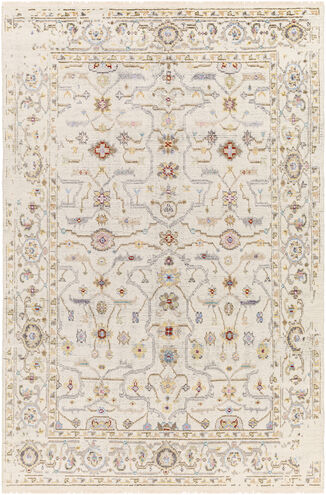 Kushal 108 X 72 inch Tan Rug in 6 X 9, Rectangle