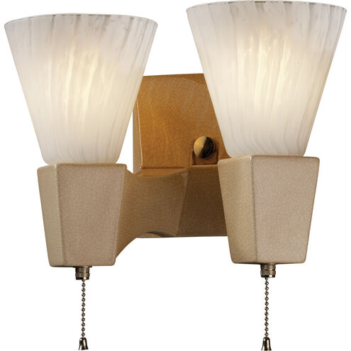 Euro Classics 1 Light 12 inch Polished Brass and Harvest Yellow Slate Wall Sconce Wall Light