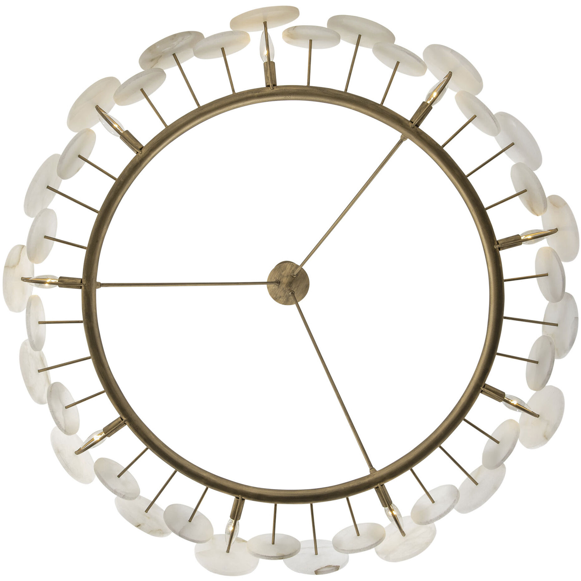 Cosmos 9 Light 48 inch Havana Gold Chandelier Ceiling Light, Smithsonian Collaboration