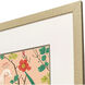 Peacock Paradise I Orange and Green and Red and Pink Framed Art, Propac