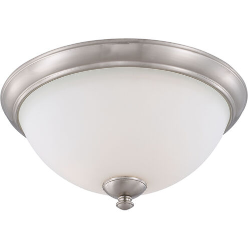 Patton 3 Light 15.75 inch Brushed Nickel Flush Mount Ceiling Light