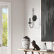Estate 1 Light 5 inch Black Single Sconce Wall Light, Single