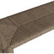 Zuri Black Wash Bench