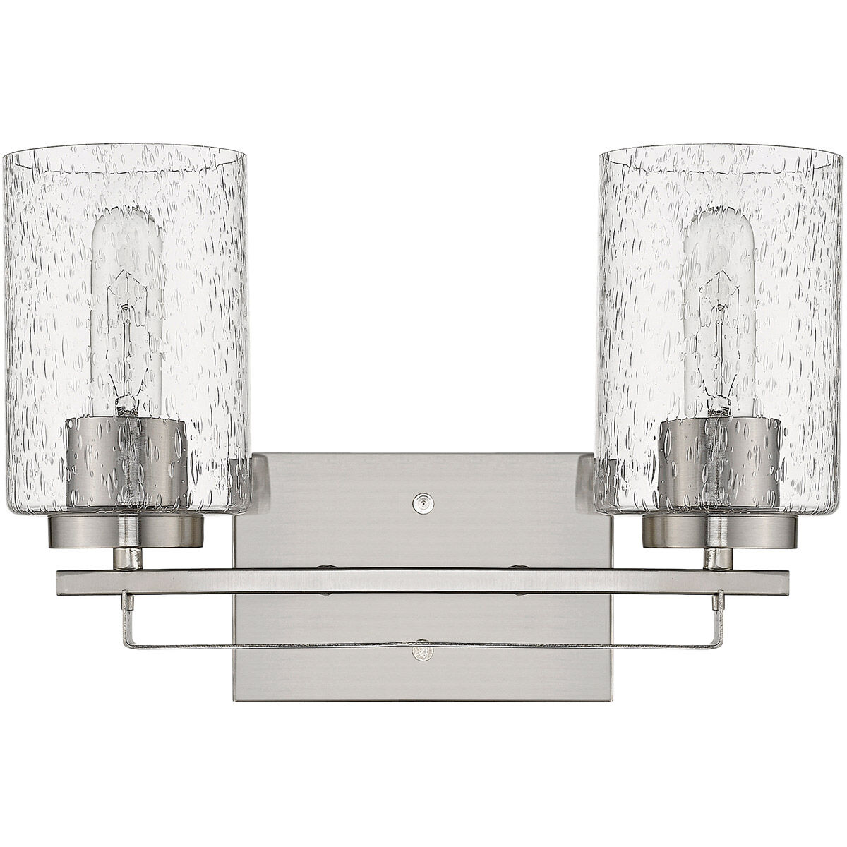 Orella 2 Light 15 inch Satin Nickel Vanity Light Wall Light