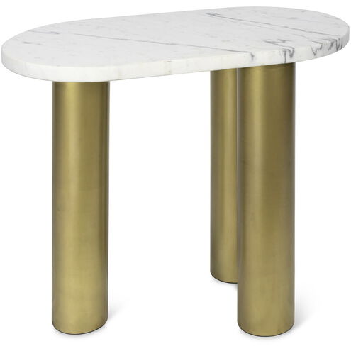 Gabrielle 27 X 24 inch Natural Stone End Table