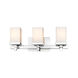 Maddox 3 Light 20 inch Chrome Bath Vanity Wall Light