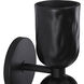 Alessia 2 Light 5 inch Matte Black Wall Sconce Wall Light