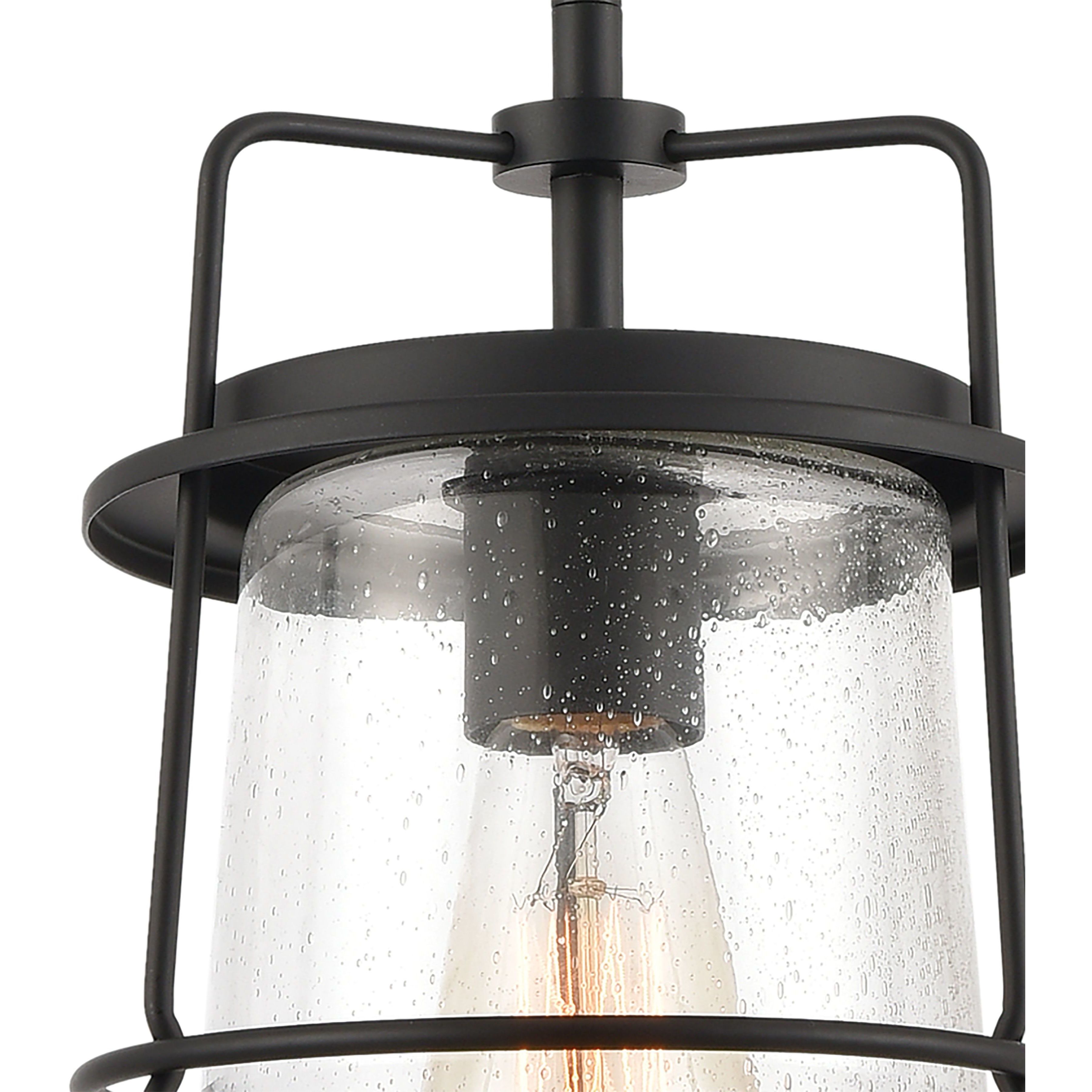 Kennington 1 Light 8 inch Black Mini Pendant Ceiling Light