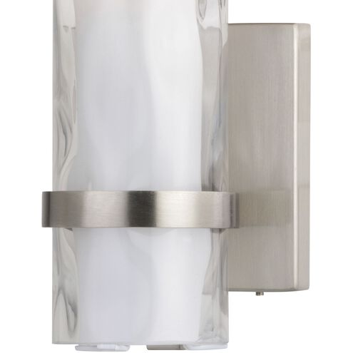 Vilo LED 4.25 inch Satin Nickel Bathroom Light Wall Light