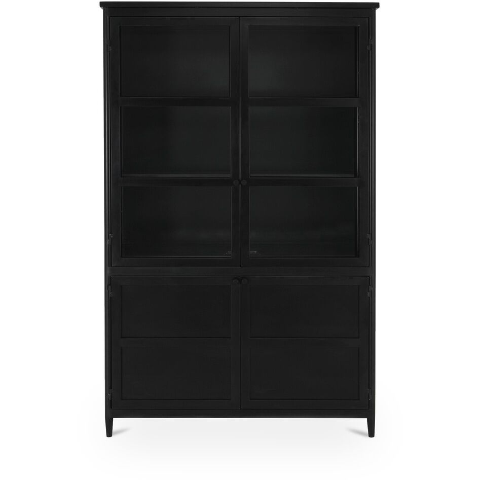 Henry Black Tall Cabinet