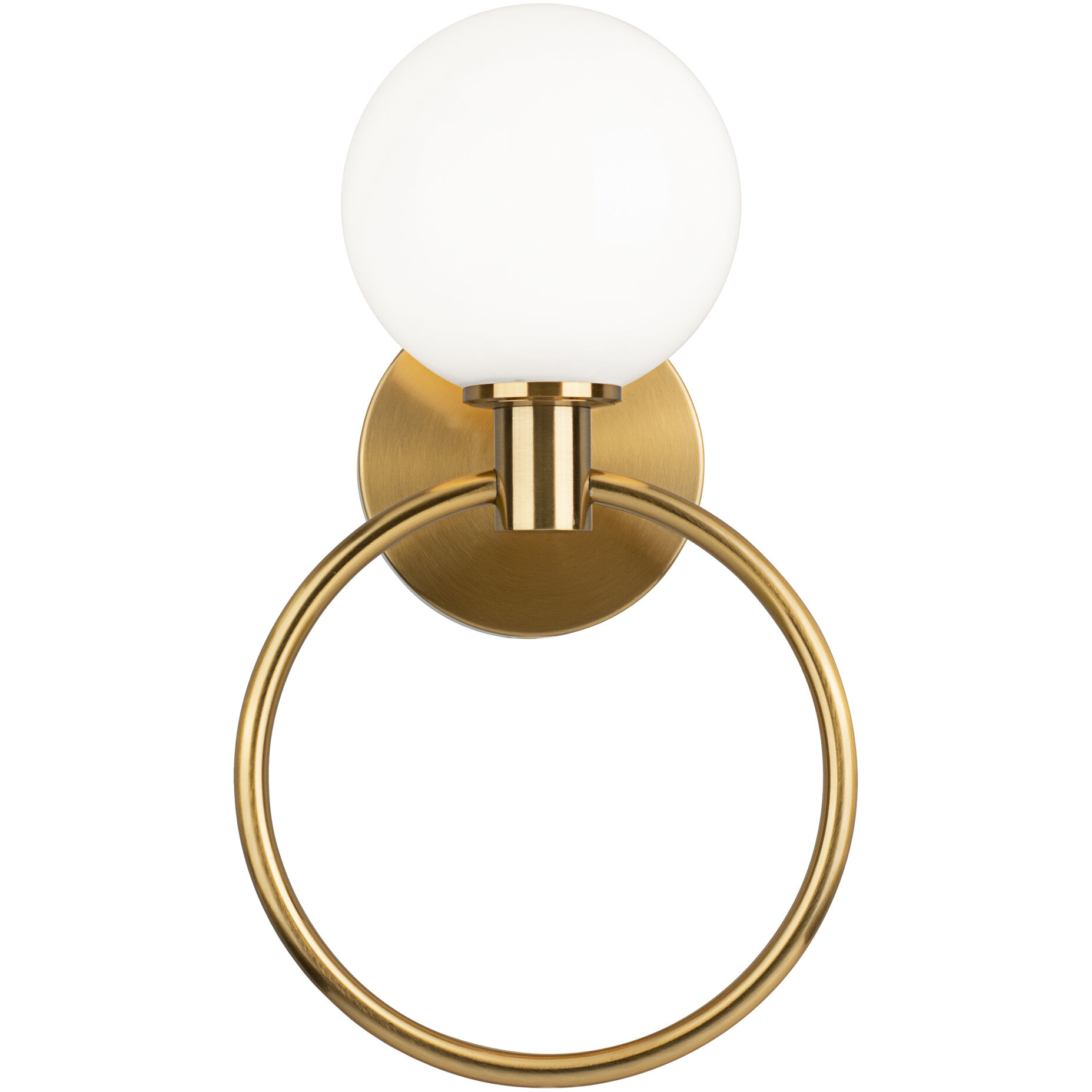 Averley 1 Light 7.88 inch Aged Gold Brass Wall Sconce Wall Light