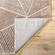 Eclectic Luxe 36 X 24 inch Brown Rug in 2 x 3