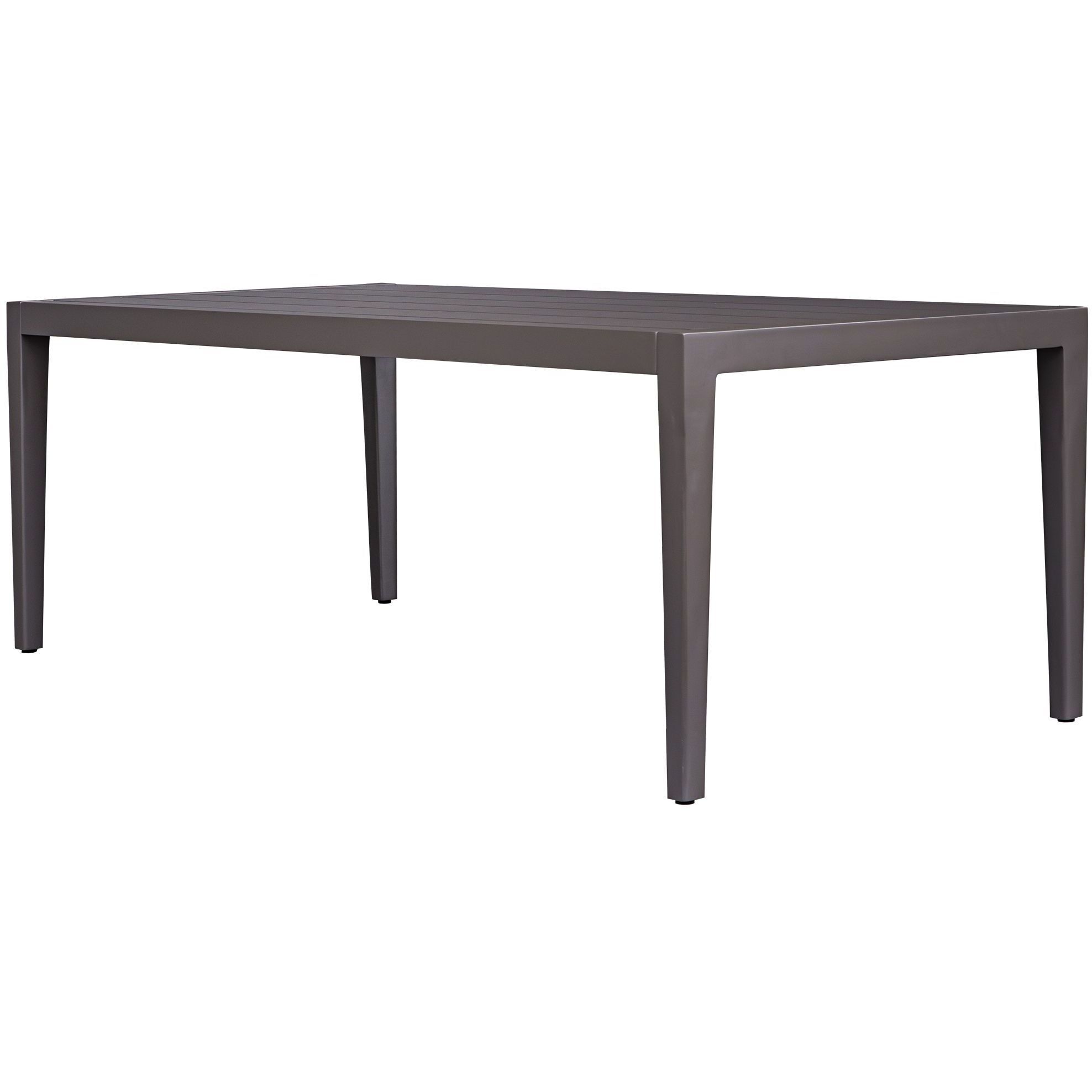 Polanco 92 X 29.75 inch Java Black Outdoor Dining Table
