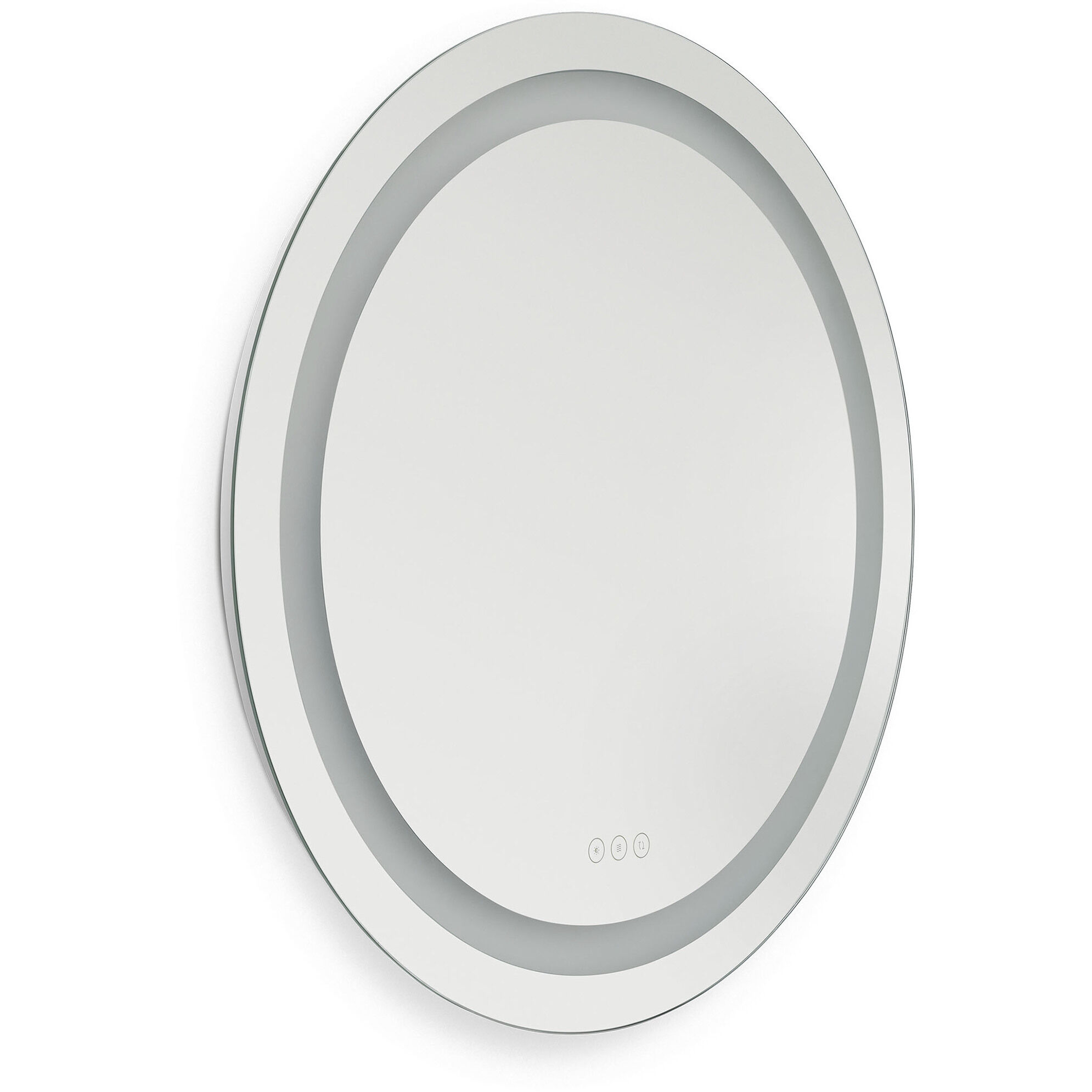 Mera 30 X 30 inch Might Bright White LED Wall Mirror