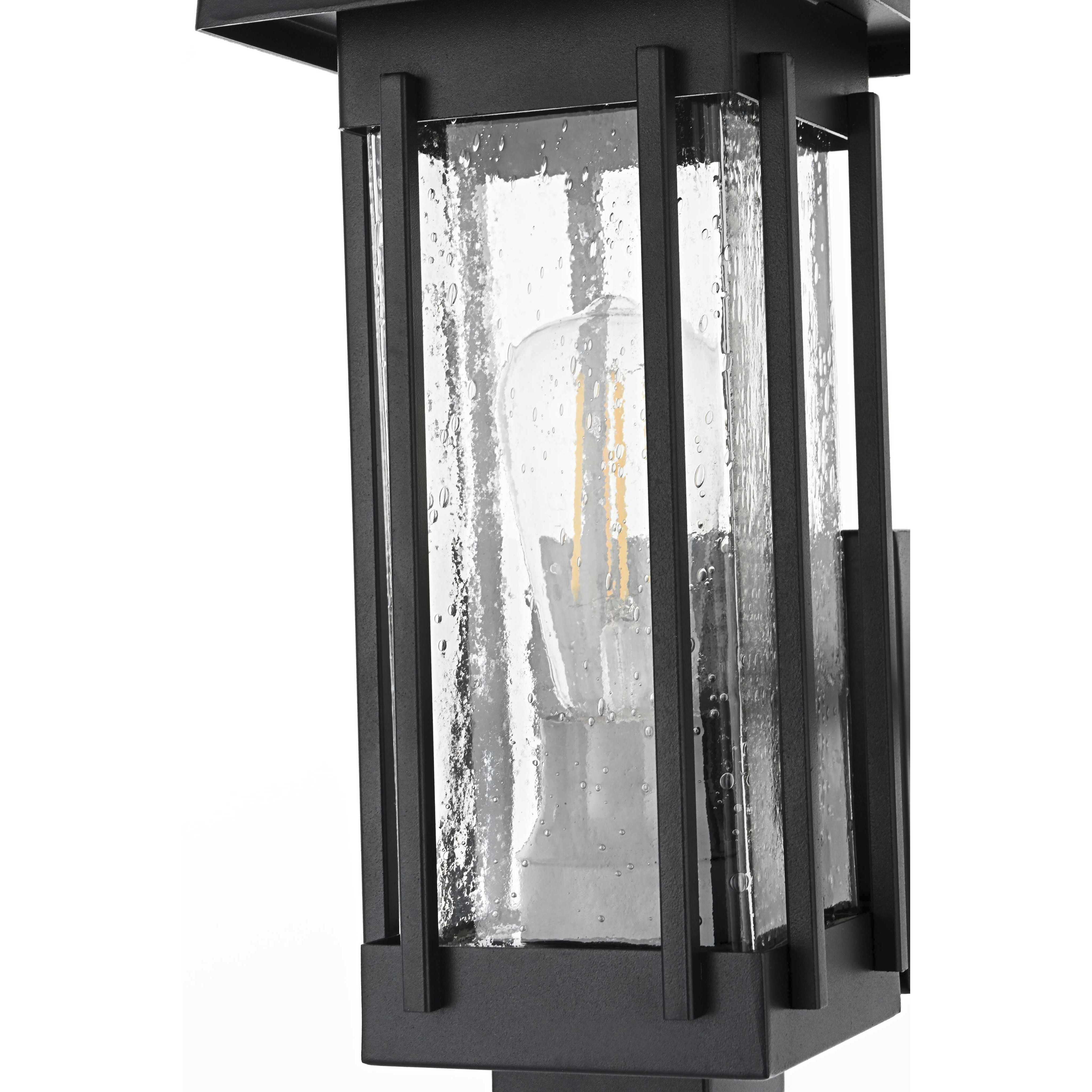 Melvale 1 Light 13 inch Black Outdoor Wall Sconce