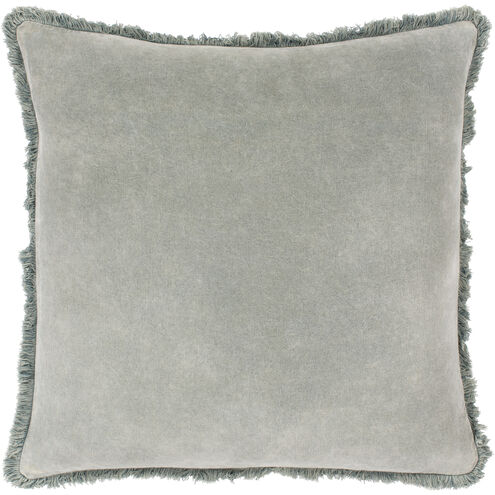 Washed Cotton Velvet Decorative Pillow