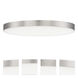Trim LED 16 inch Satin Nickel Flush Mount Ceiling Light