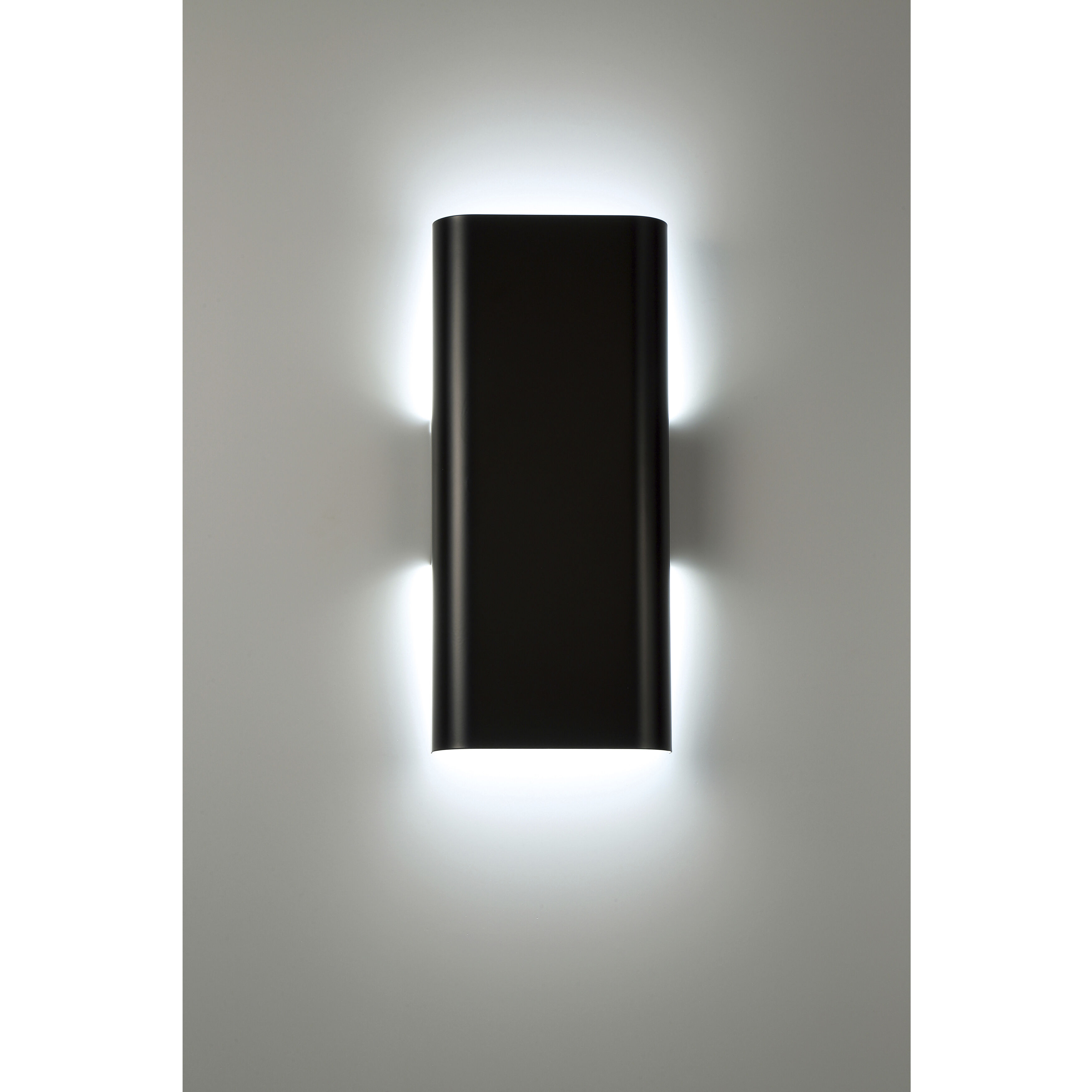 Bi-Punch LED 8.25 inch Black ADA Wall Sconce Wall Light