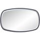 Asher 35.25 X 22 inch Charcoal Mirror